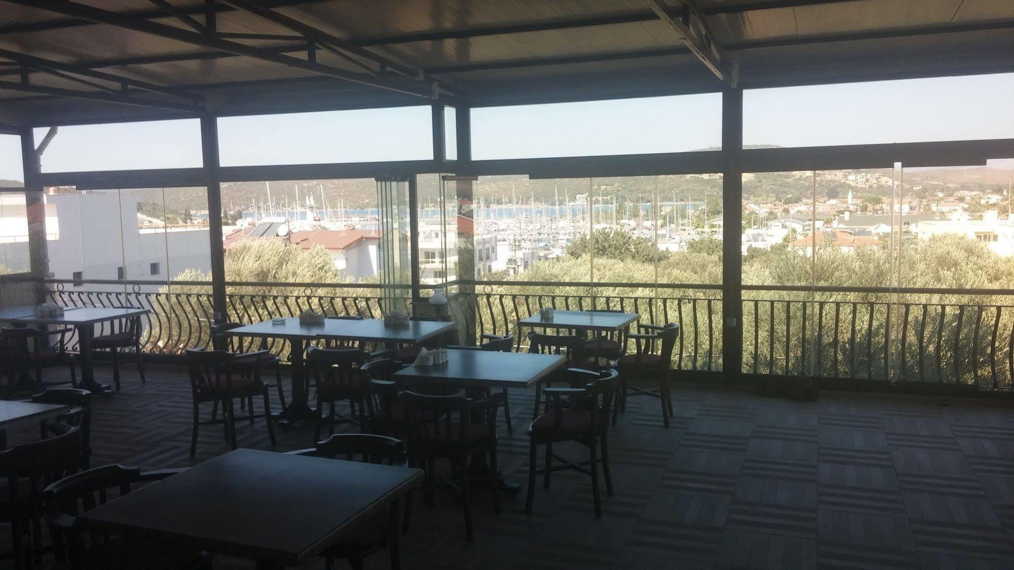 Kaptan Motel Siğacık Exterior foto