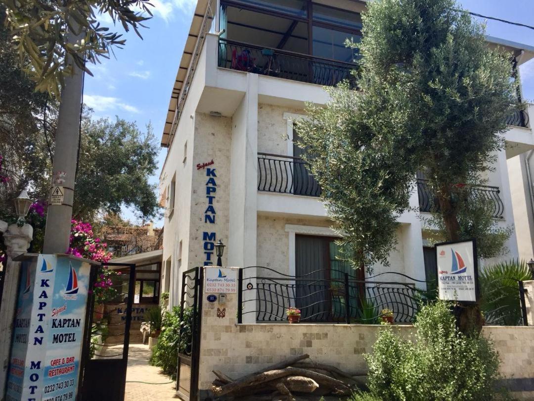 Kaptan Motel Siğacık Exterior foto