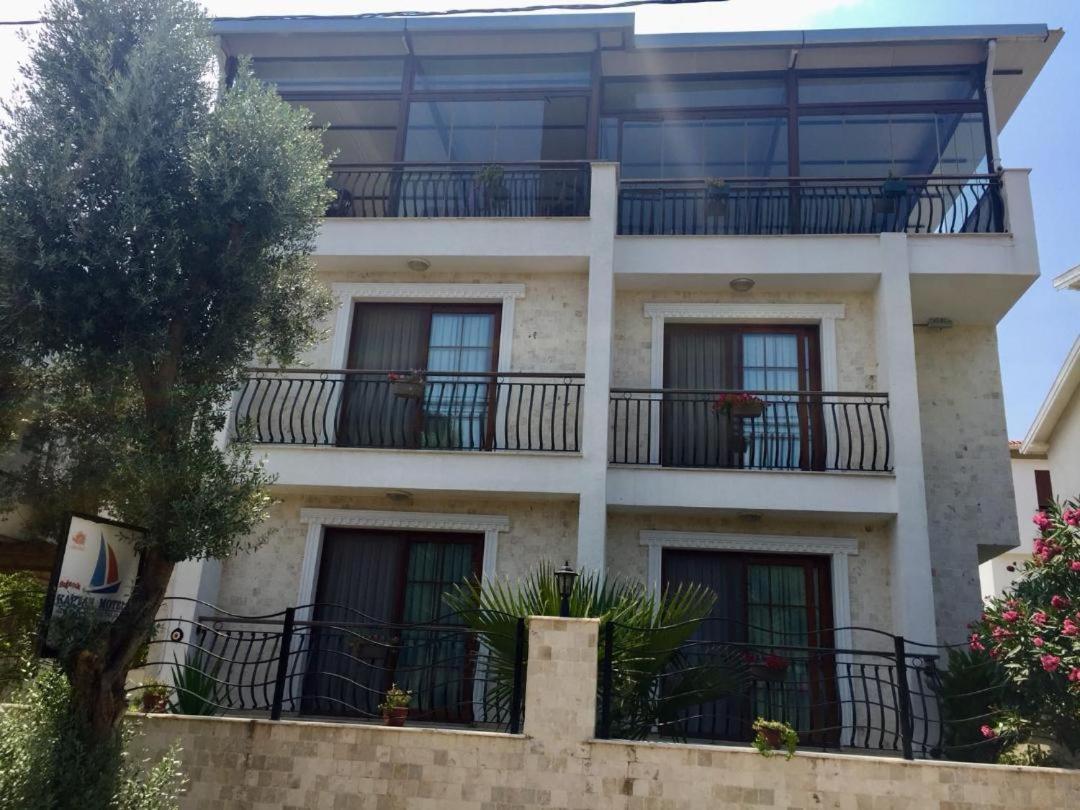 Kaptan Motel Siğacık Exterior foto