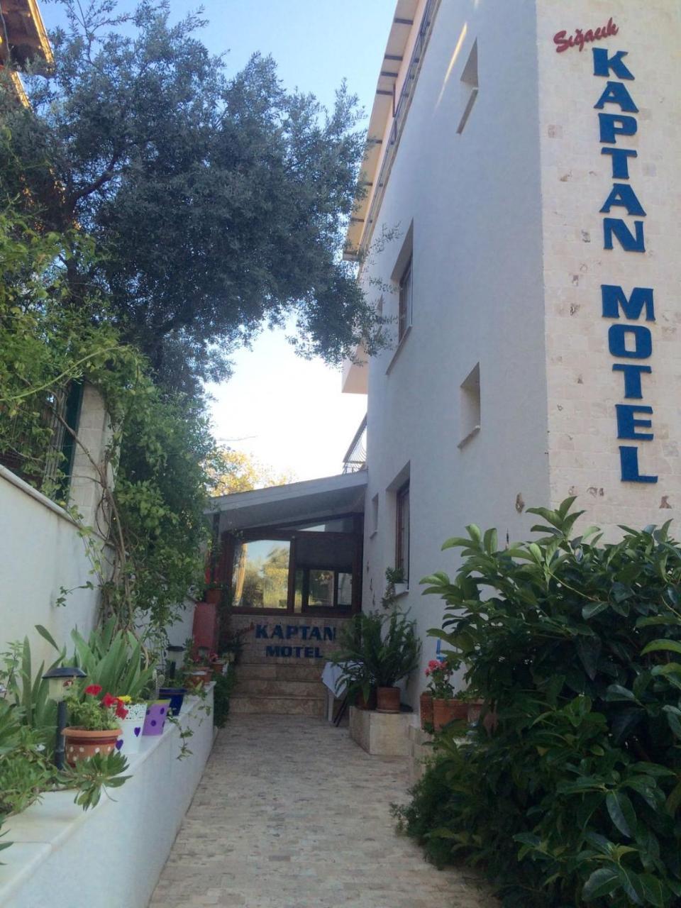 Kaptan Motel Siğacık Exterior foto