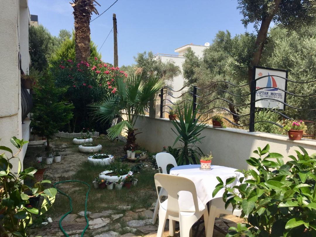 Kaptan Motel Siğacık Exterior foto
