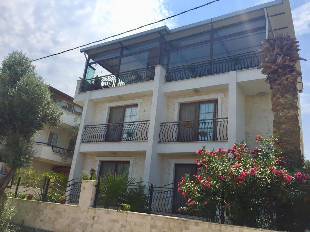 Kaptan Motel Siğacık Exterior foto